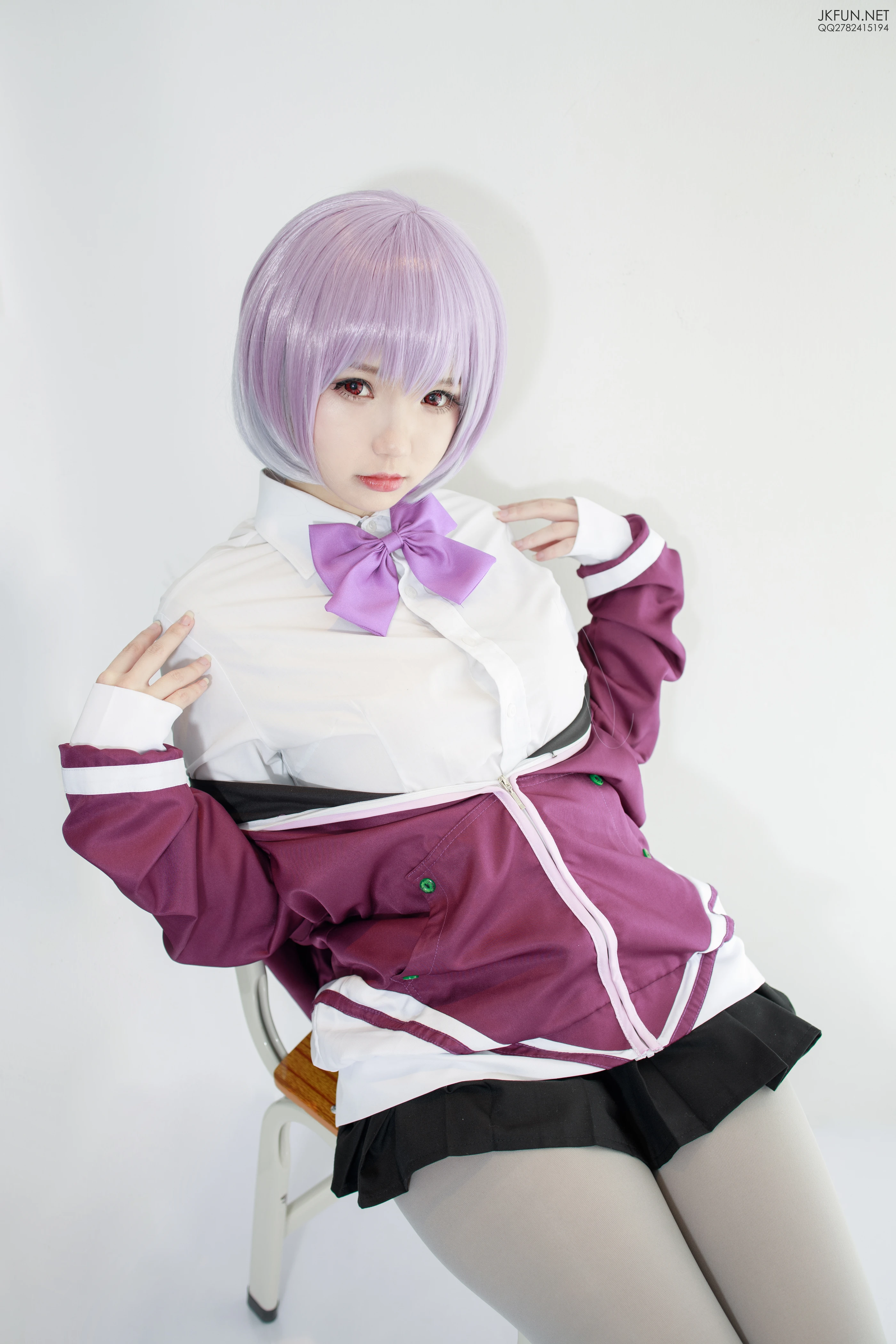 森萝财团 [JKFUN-004] 雪晴 COSPLAYER [123P 1V]插图7